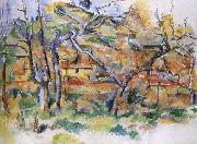 Paul Cezanne and tree house china oil painting artist